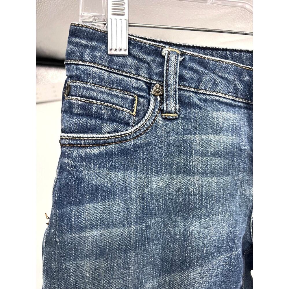 KUT From The Kloth Denim Ankle Skinny Jeans 0P Petite 26x28 Stretch Medium Wash - Picture 5 of 9